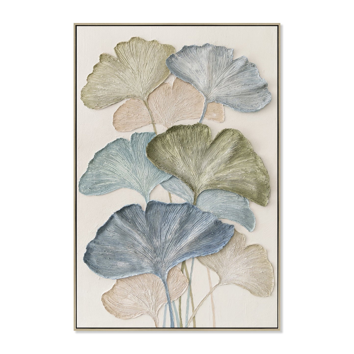 80 x 120cm Framed Canvas - Natural