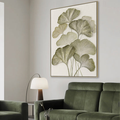 80 x 120cm Framed Canvas - Natural