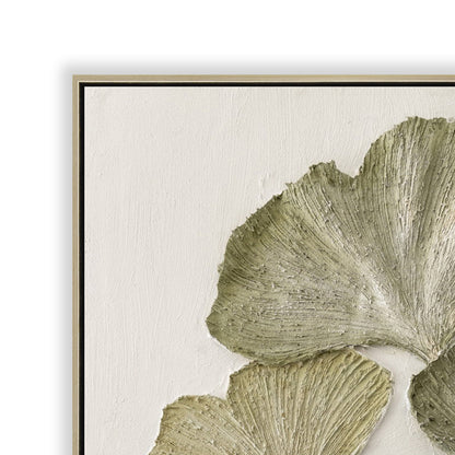 80 x 120cm Framed Canvas - Natural