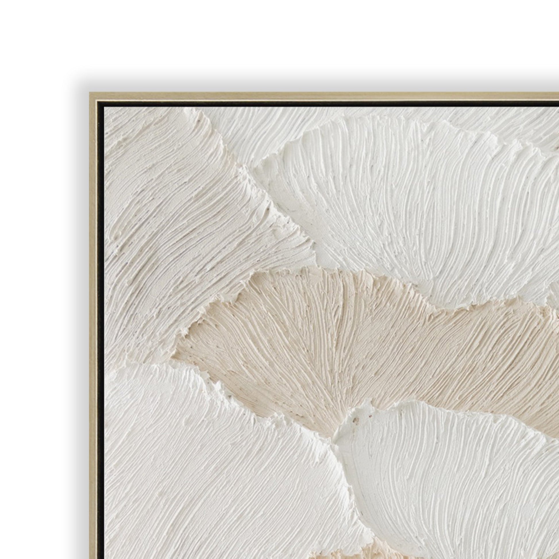 80 x 120cm Framed Canvas - Natural