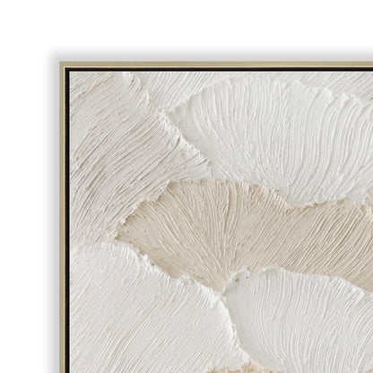 80 x 120cm Framed Canvas - Natural