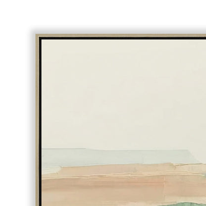120 x 80cm Framed Canvas - Natural