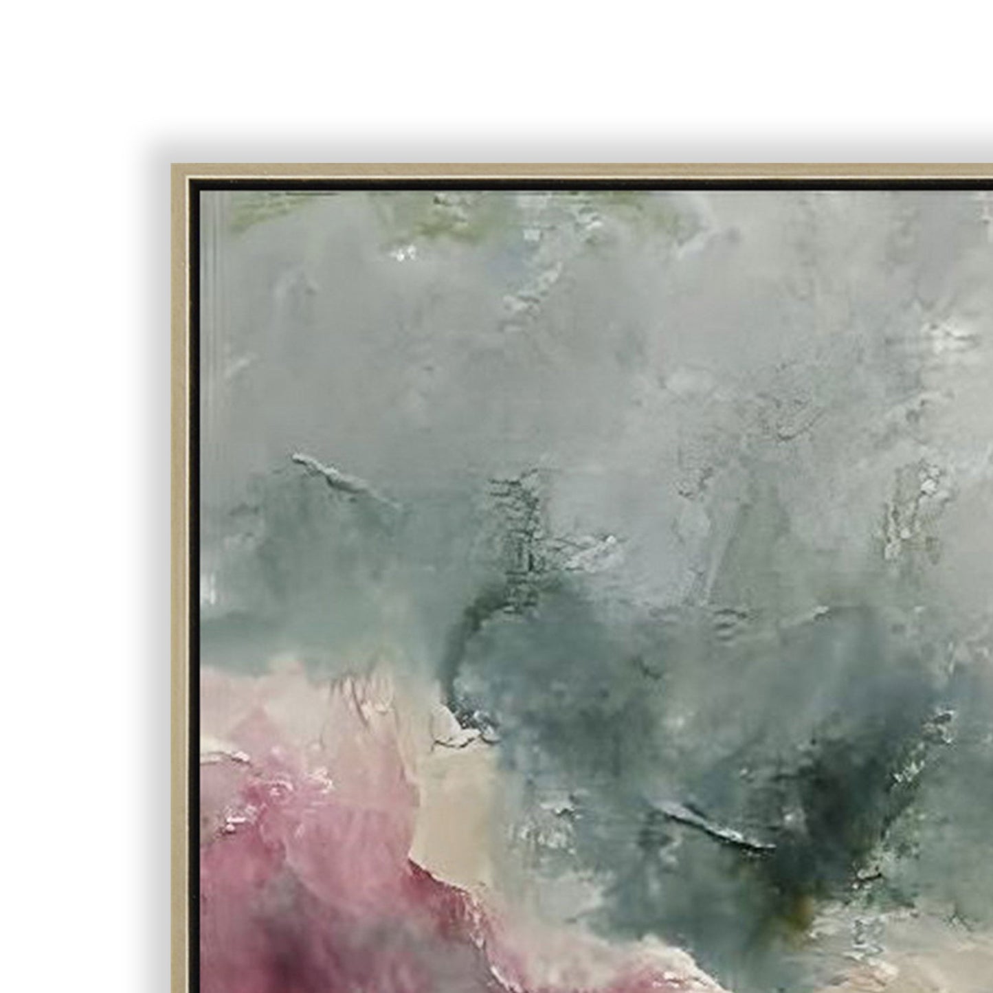 120 x 80cm Framed Canvas - Natural