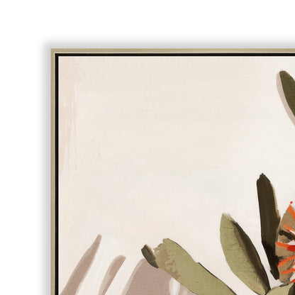 60 x 90cm Framed Canvas - Natural