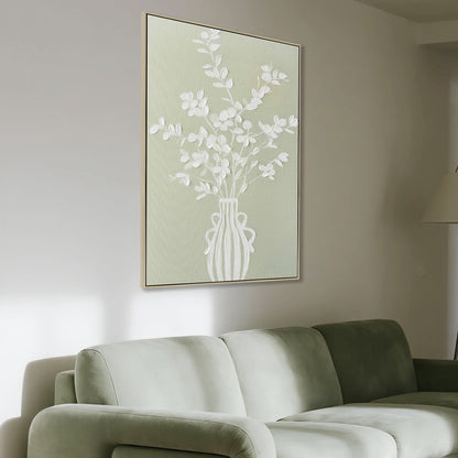 60 x 90cm Framed Canvas - Natural