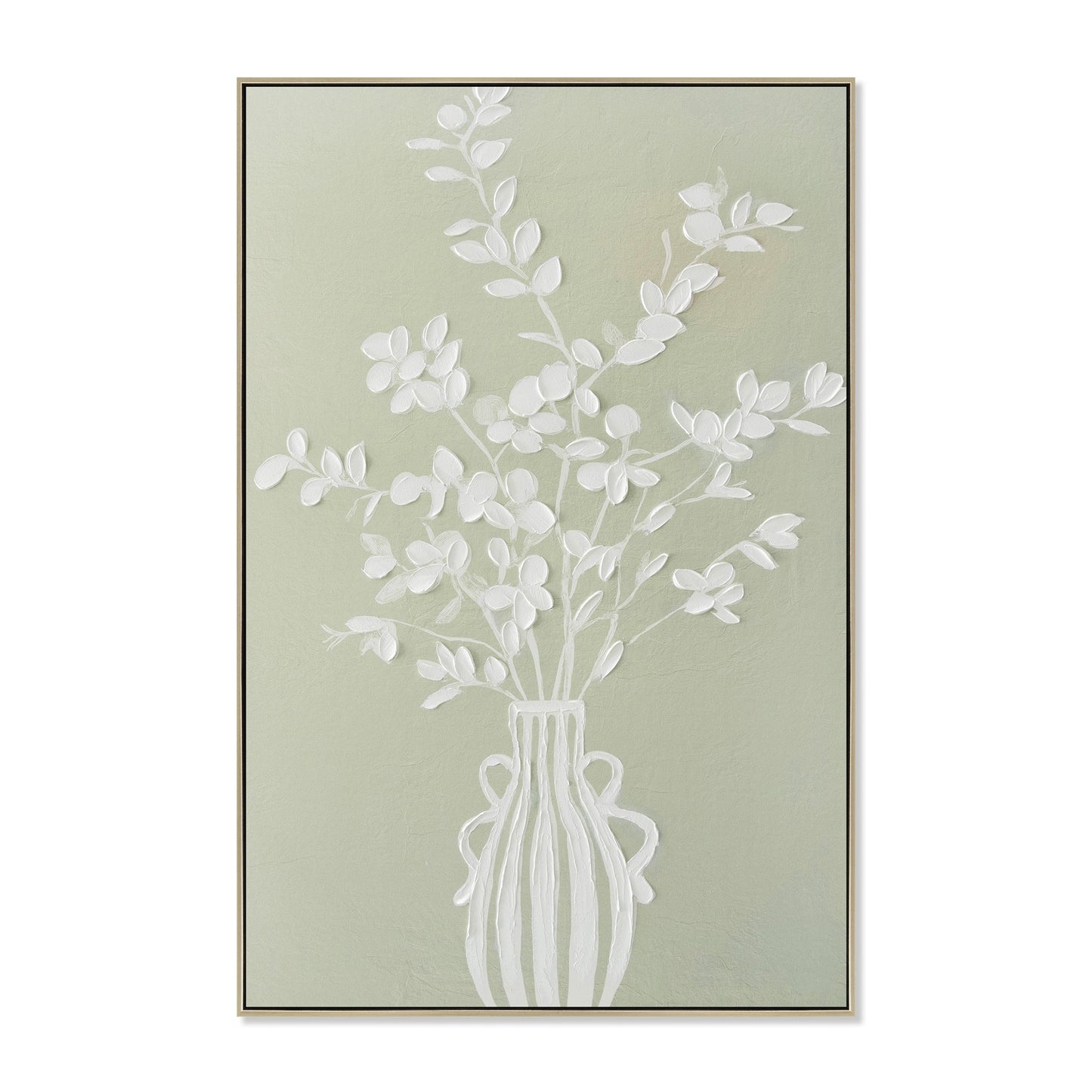 60 x 90cm Framed Canvas - Natural