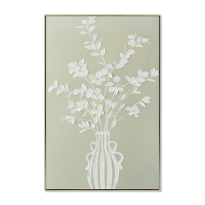 60 x 90cm Framed Canvas - Natural