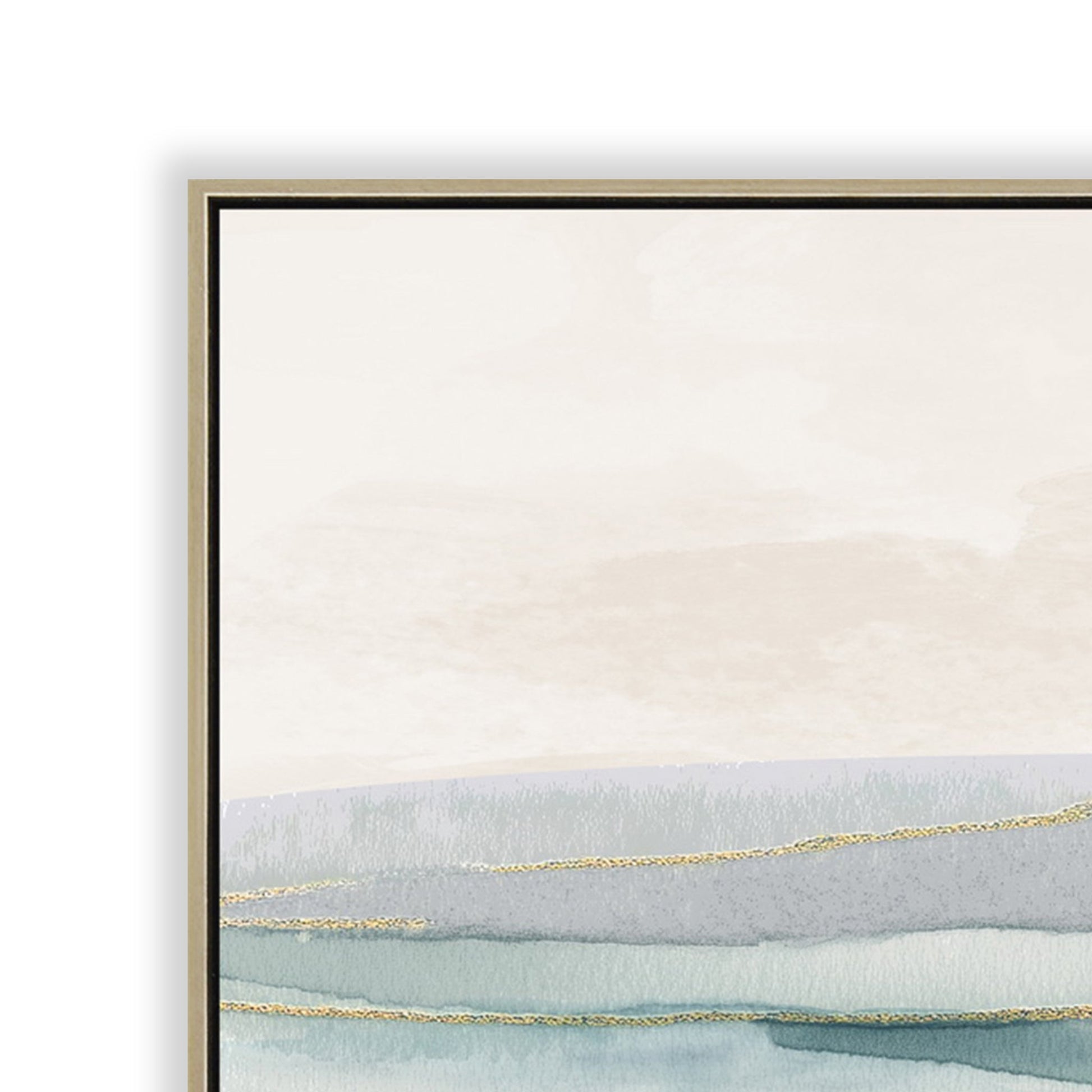 120 x 80cm Framed Canvas - Natural