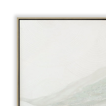 120 x 80cm Framed Canvas - Natural