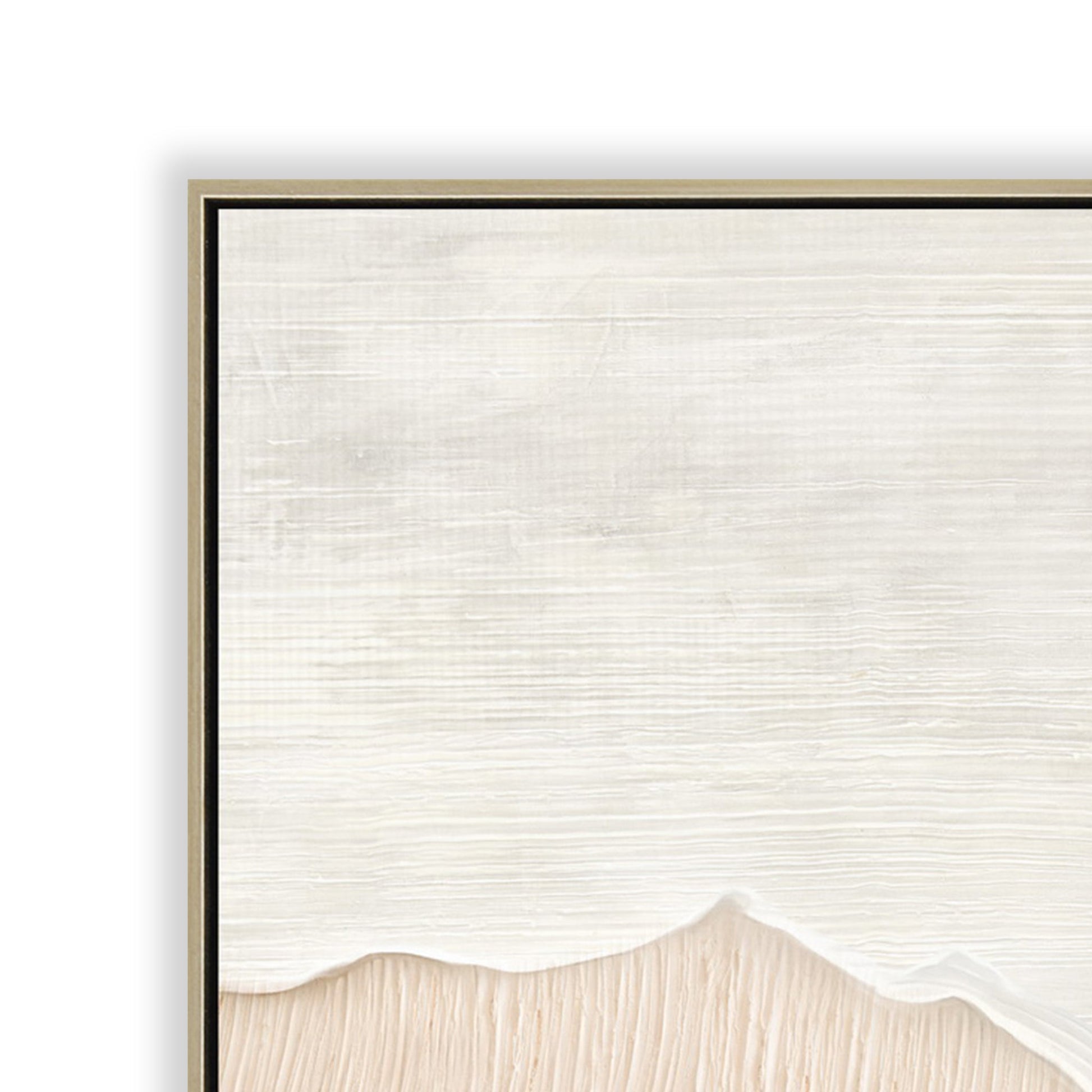 80 x 120cm Framed Canvas - Natural