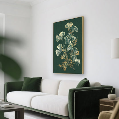 Style A 80 x 120cm Framed Canvas - Natural