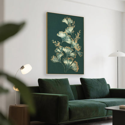 Style B 80 x 120cm Framed Canvas - Natural