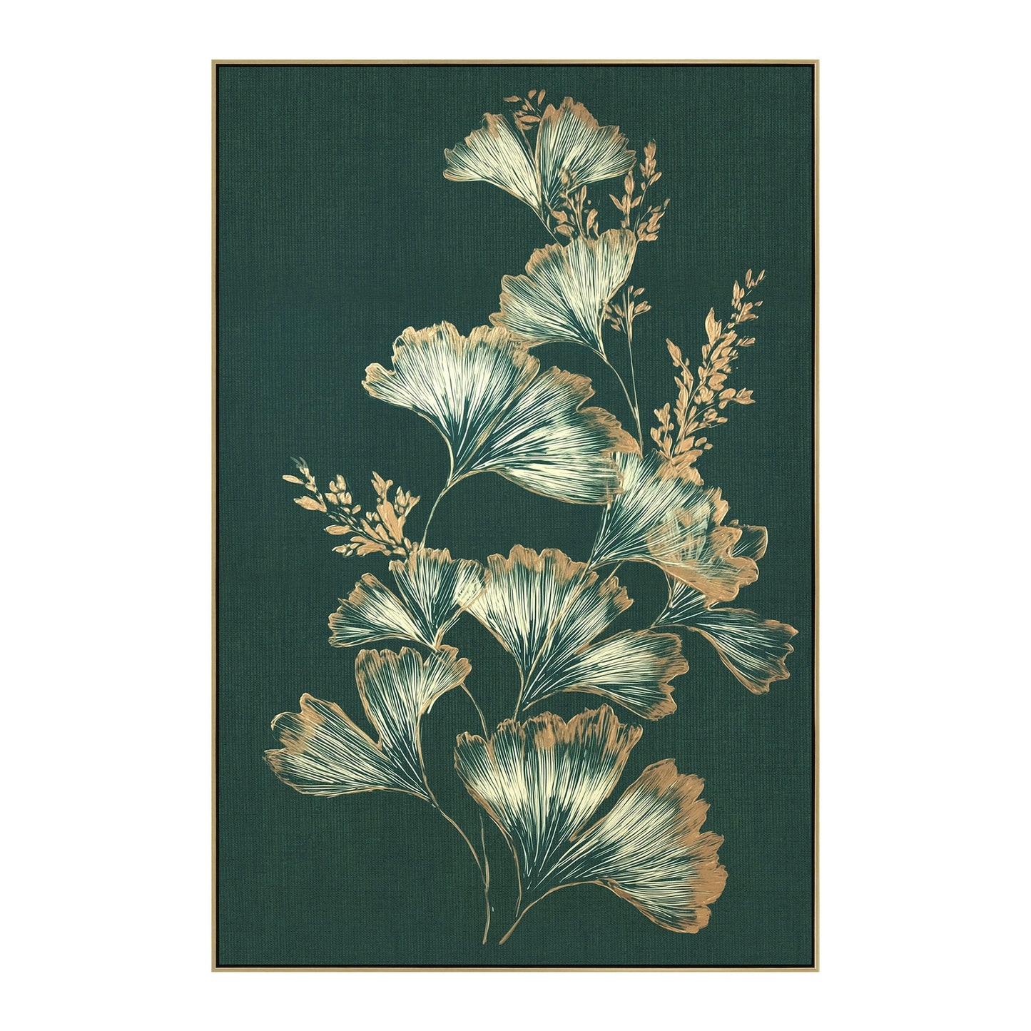 Style B 80 x 120cm Framed Canvas - Natural