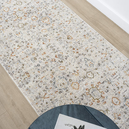 Adelia 638 Ivory Hallway Runner