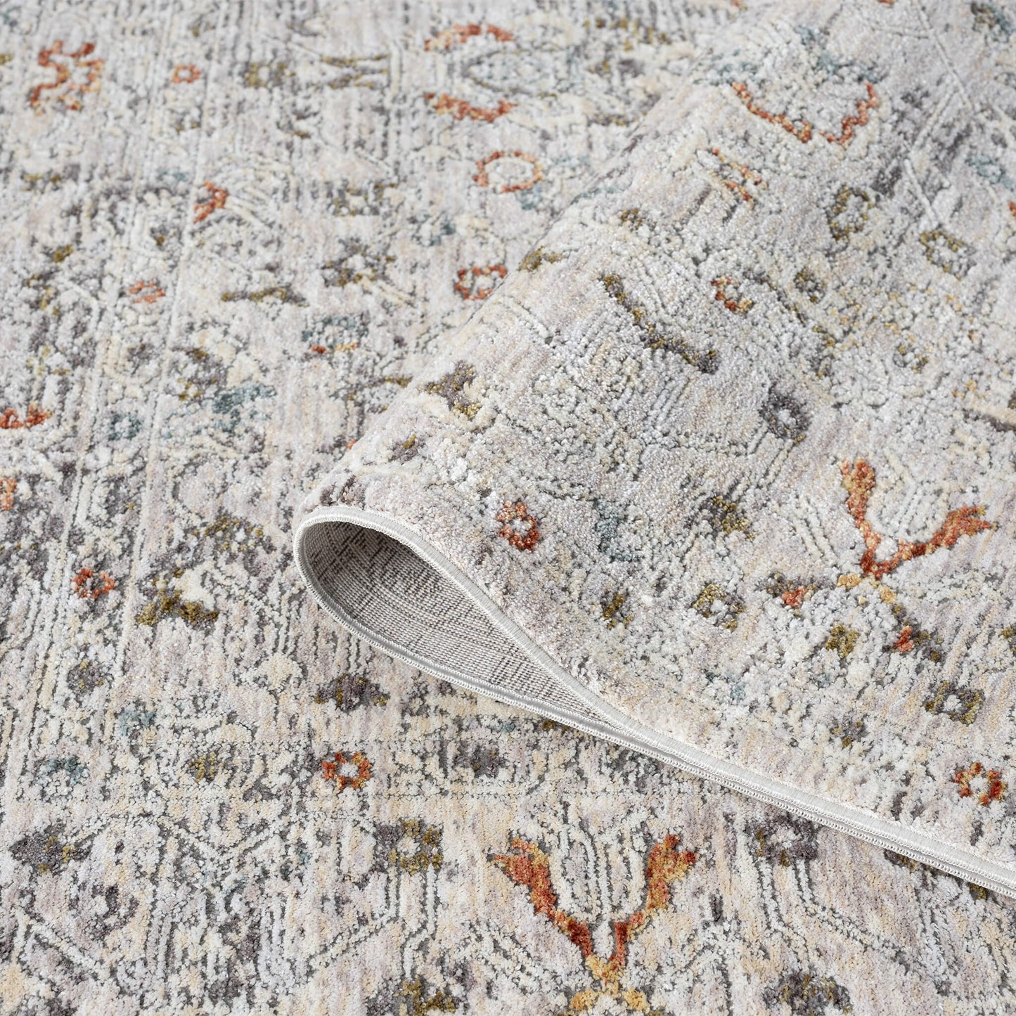 Adelia 638 Ivory Hallway Runner