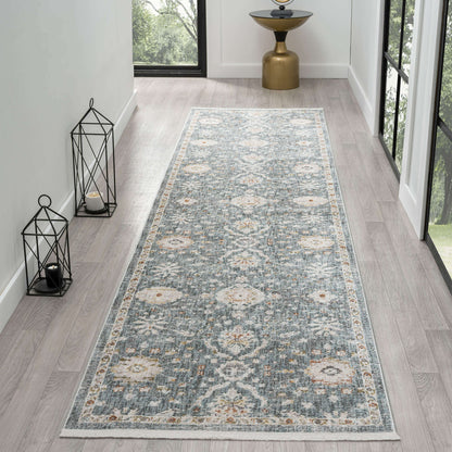 Adelia 649 Denim Hallway Runner