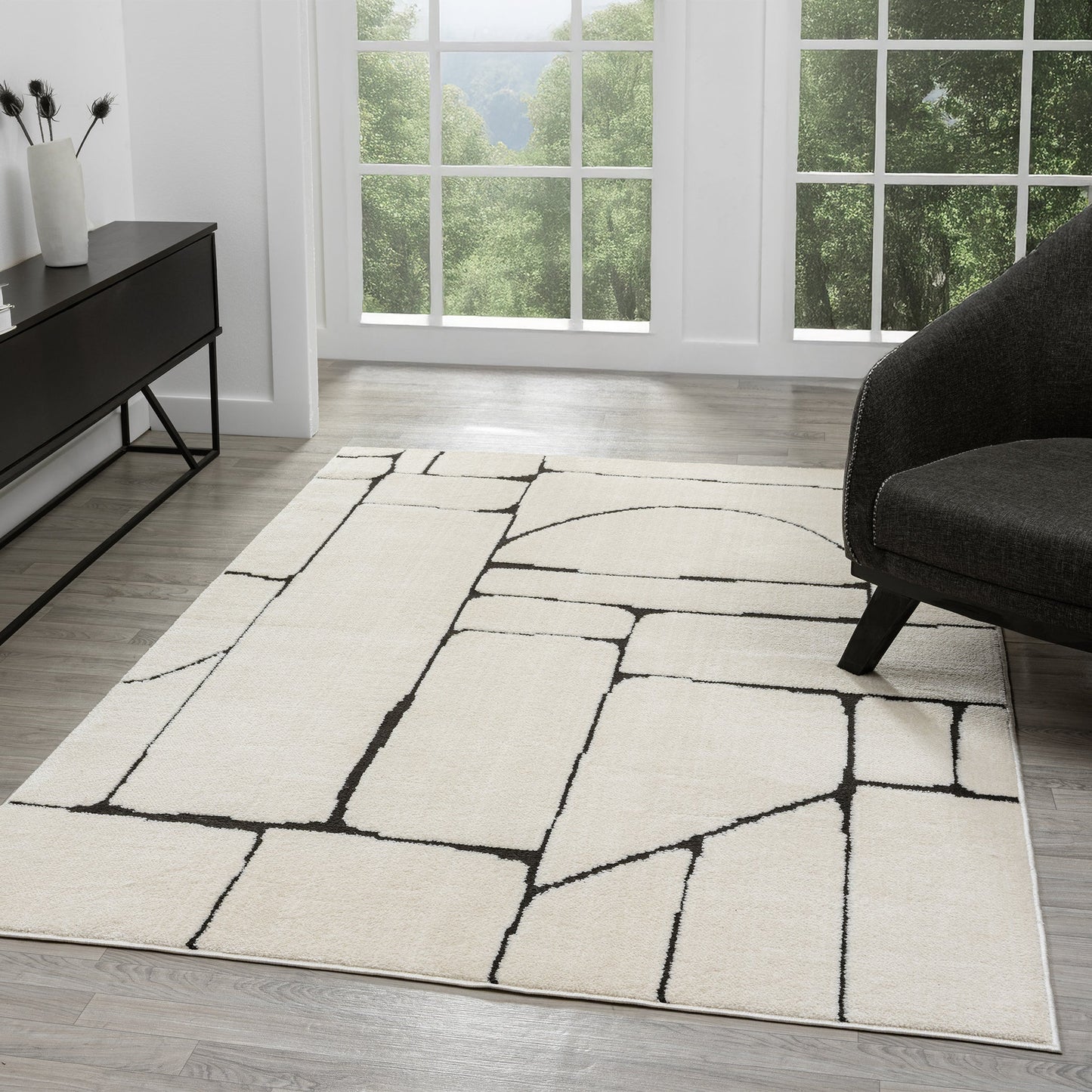 Admire 660 Pebble Rectangle Rug