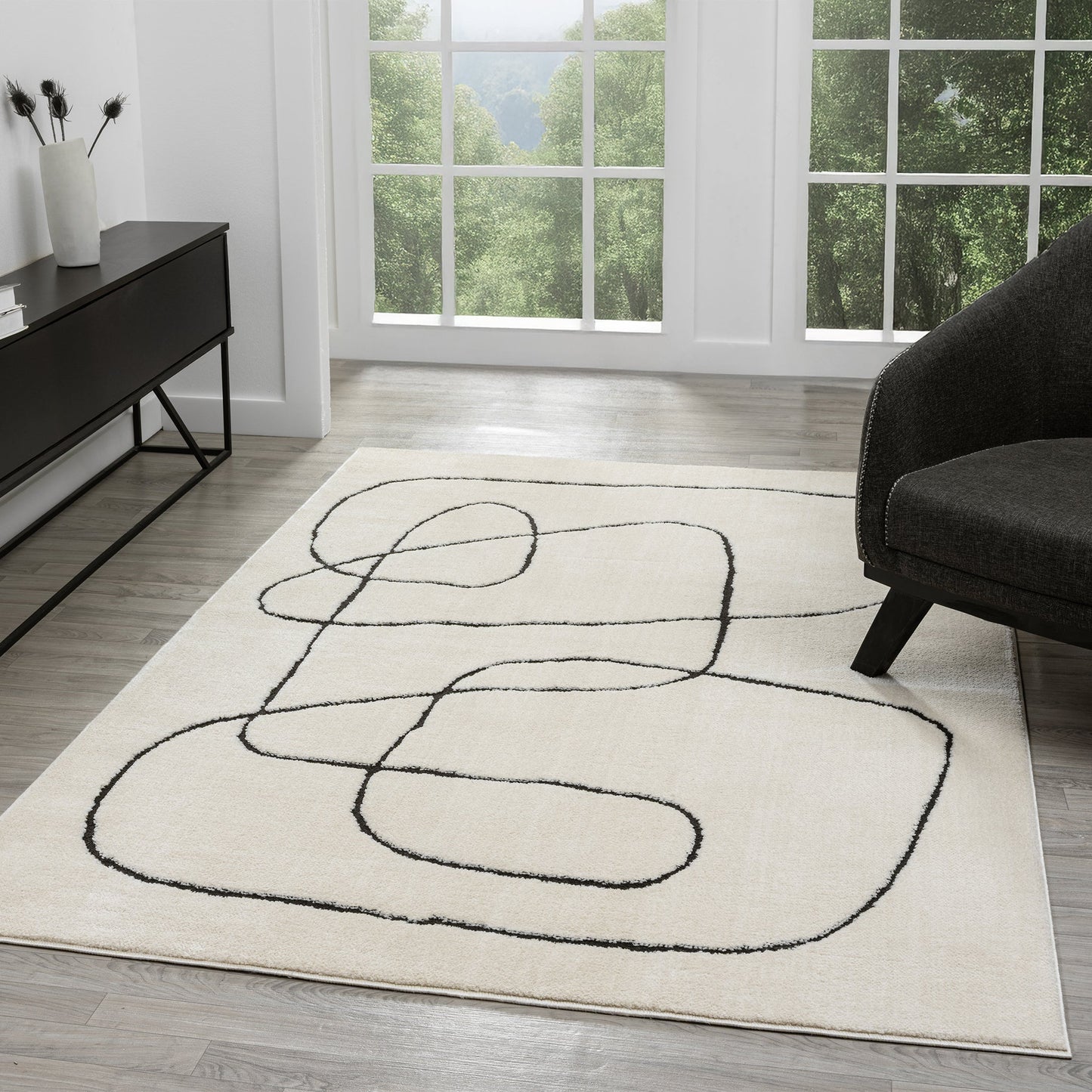 Admire 661 Ivory Rectangle Rug