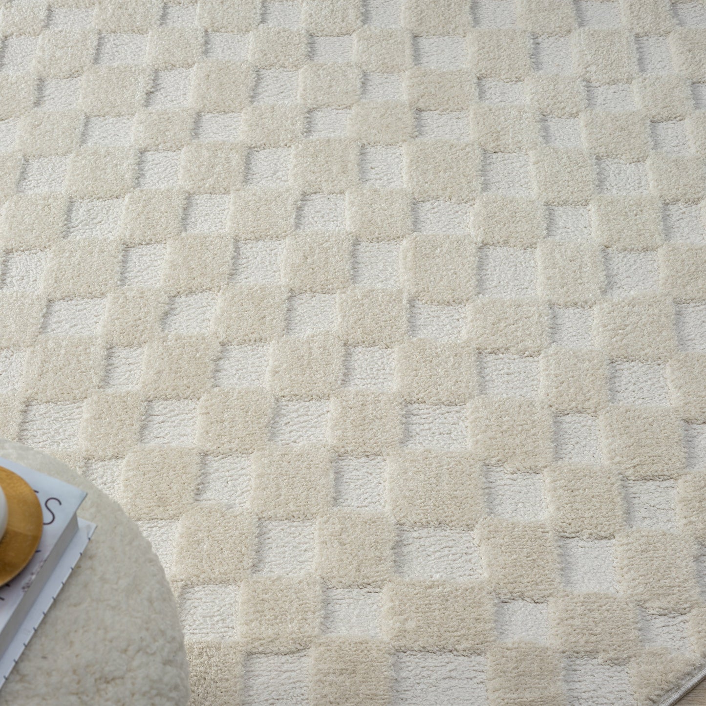 Admire 665 Linen Round Rug