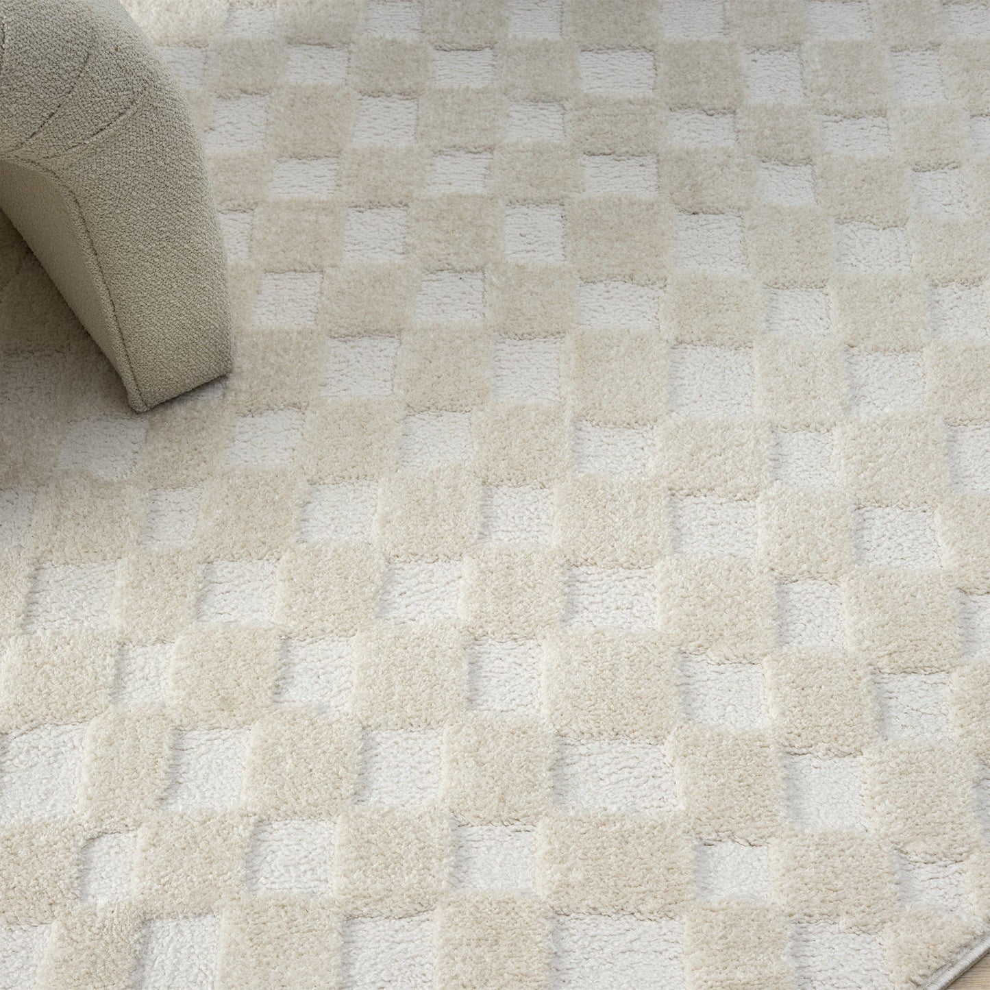 Admire 665 Linen Round Rug