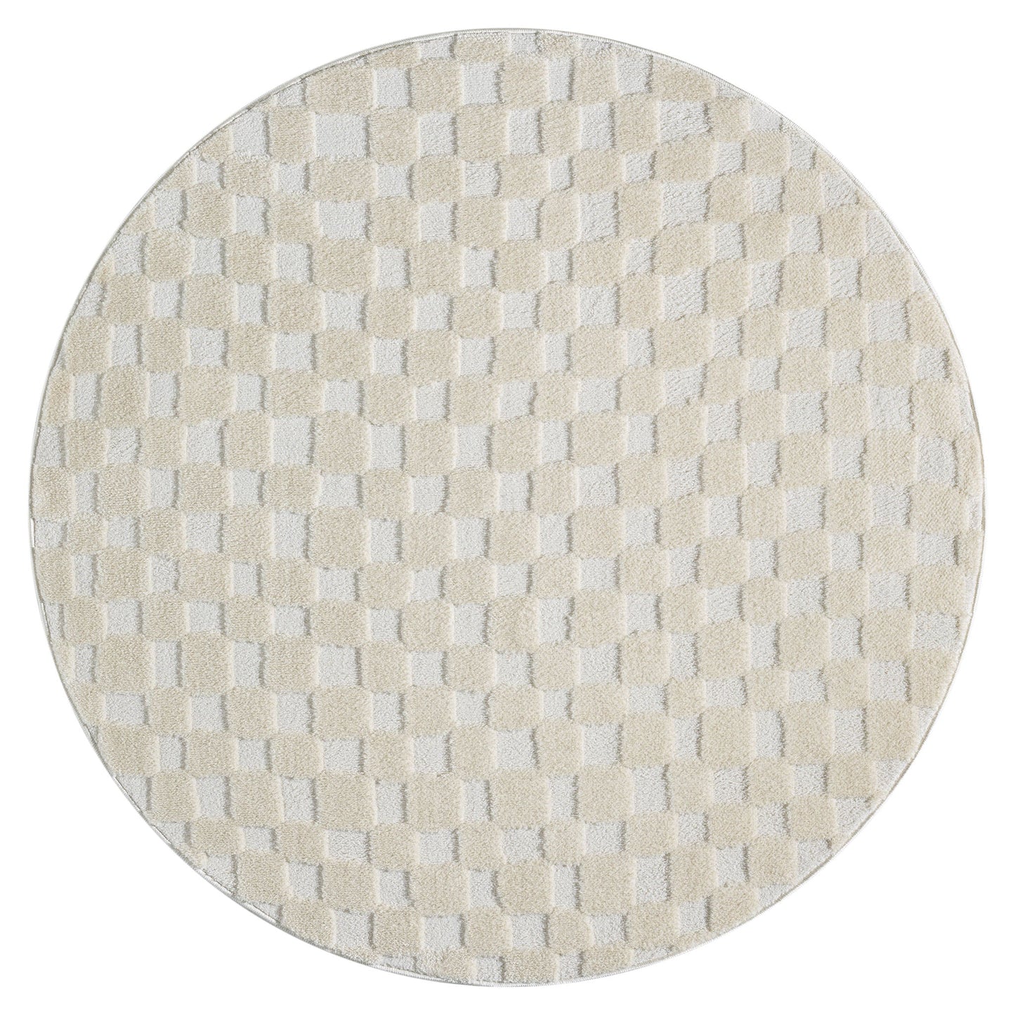 Admire 665 Linen Round Rug