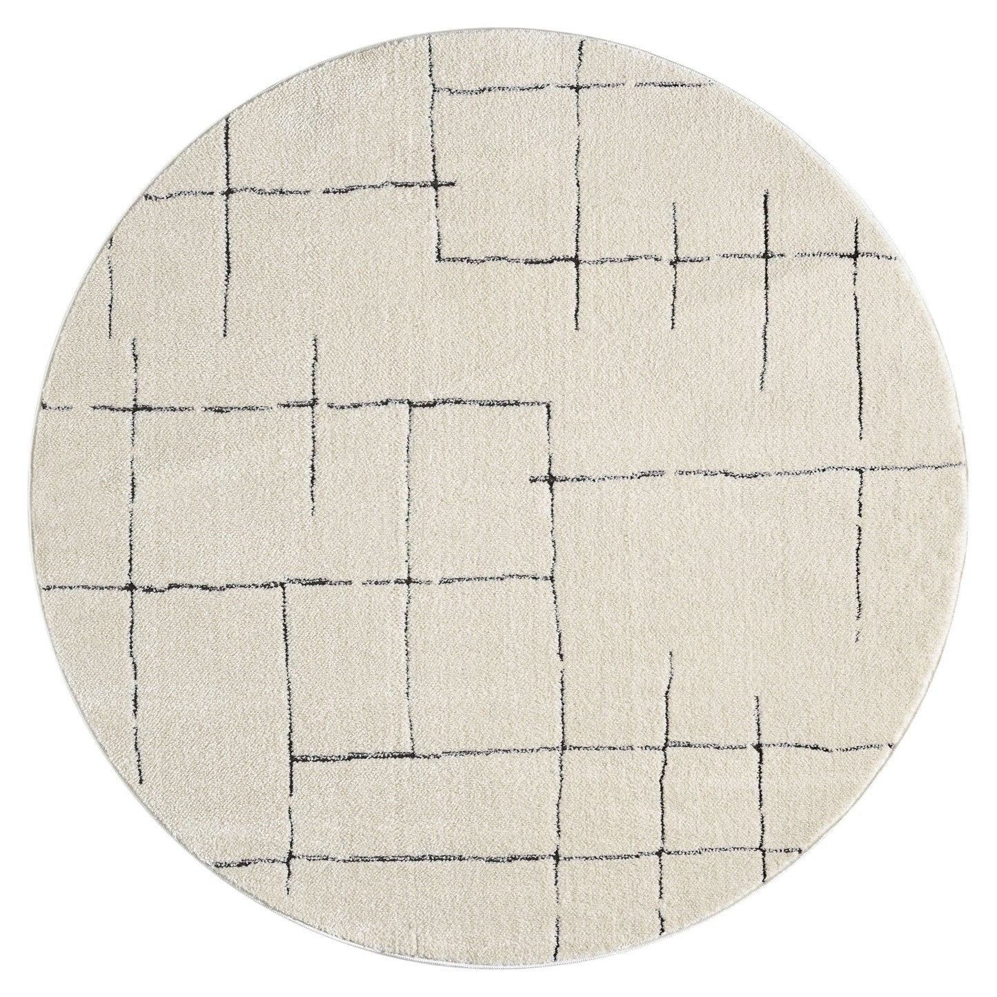 Admire 670 Vanilla Round Rug