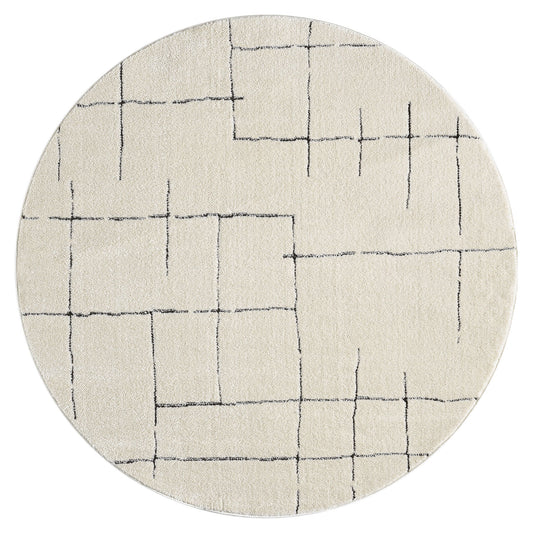 Admire 670 Vanilla Round Rug