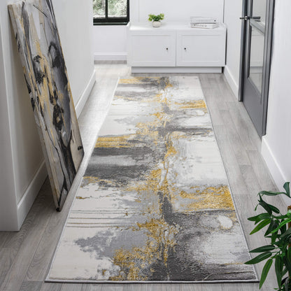 Amber 217 Slate Hallway Runner