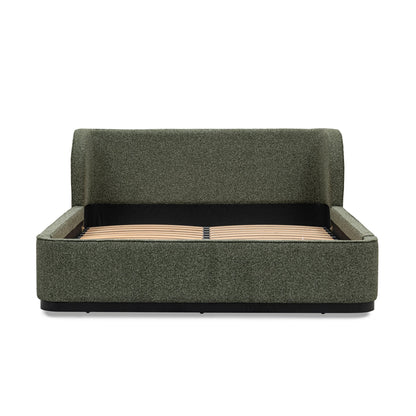 King Bed Frame - Hunter Green