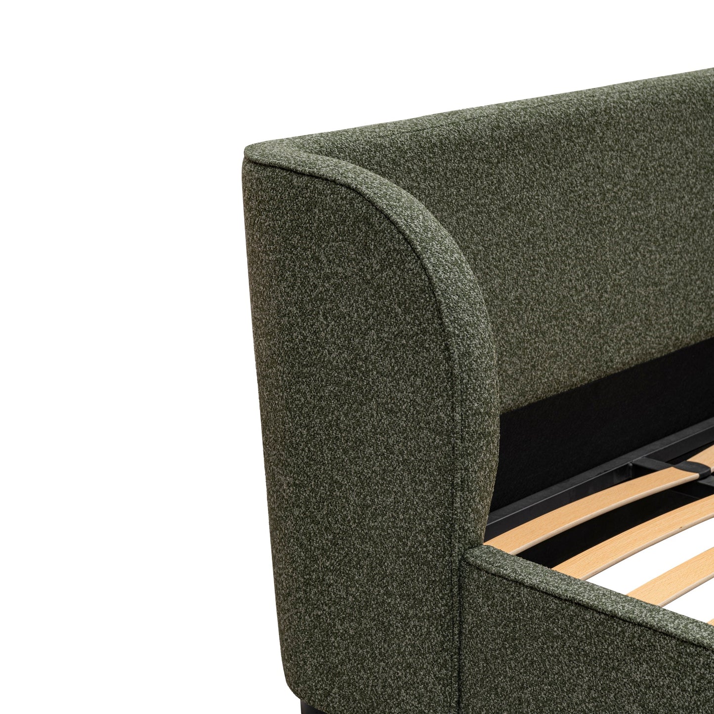 King Bed Frame - Hunter Green