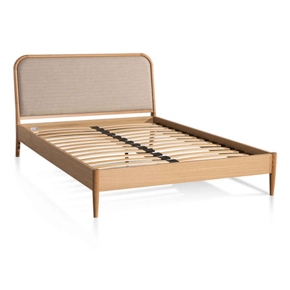 Queen Sized Bed - Beige