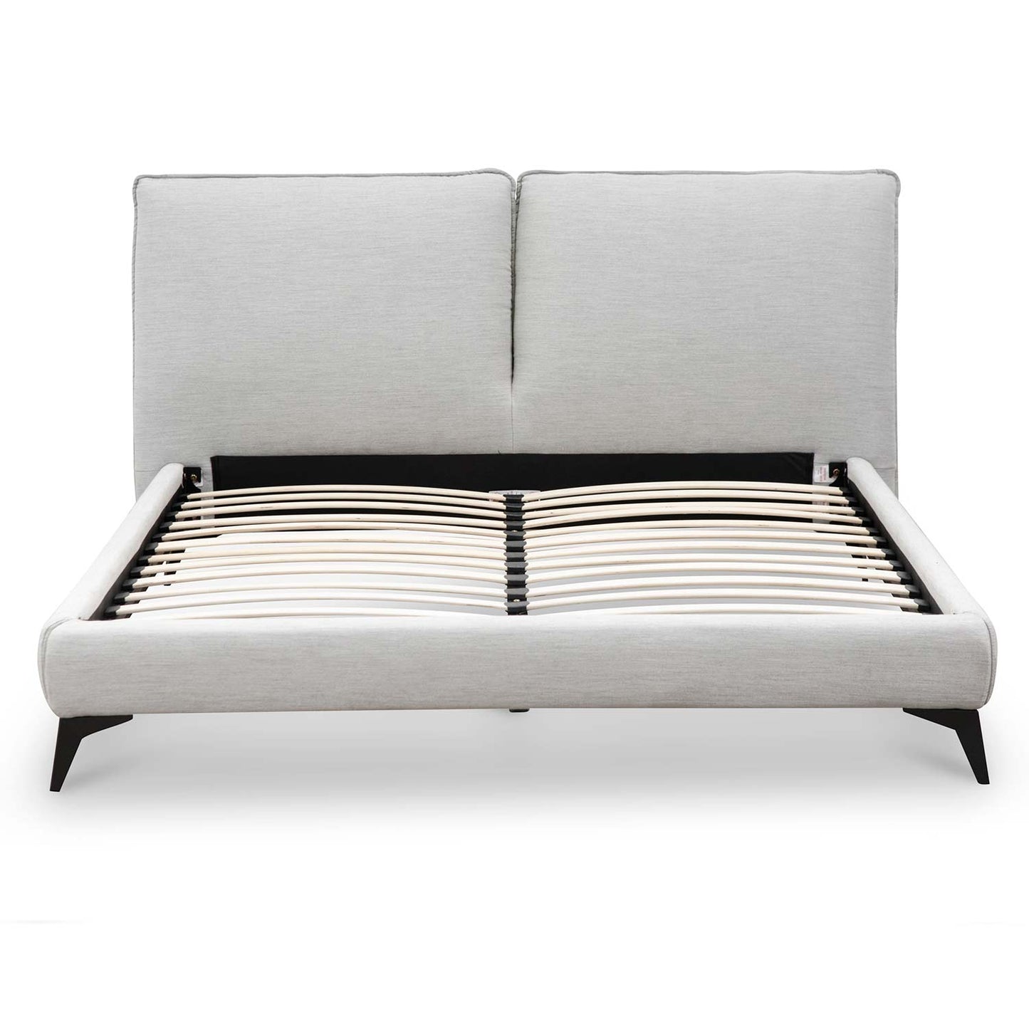 Fabric Queen Bed - Pearl Grey