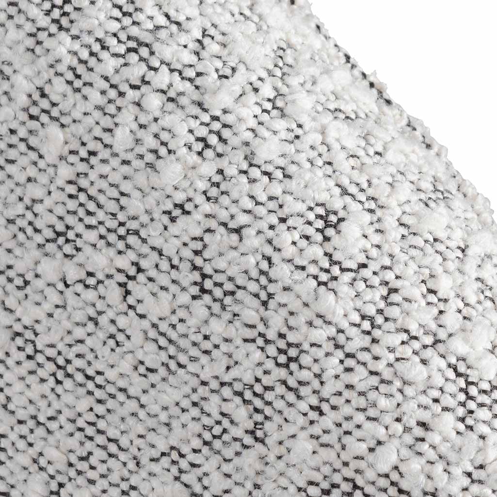 Queen Sized Bed Frame - Dusty Pepper Boucle with Storage