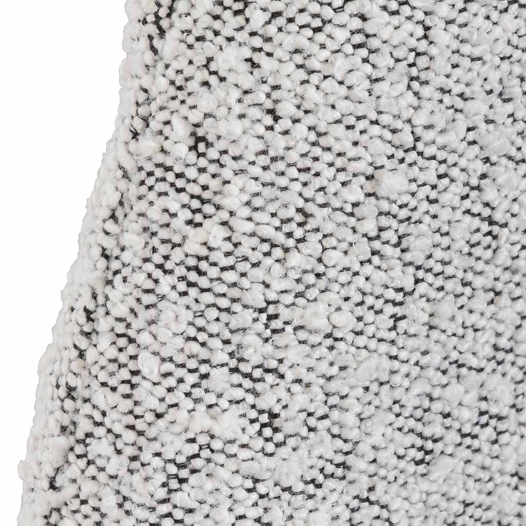 Queen Sized Bed Frame - Dusty Pepper Boucle with Storage