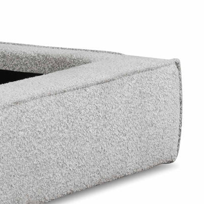 Queen Sized Bed Frame - Cloudy Pepper Boucle