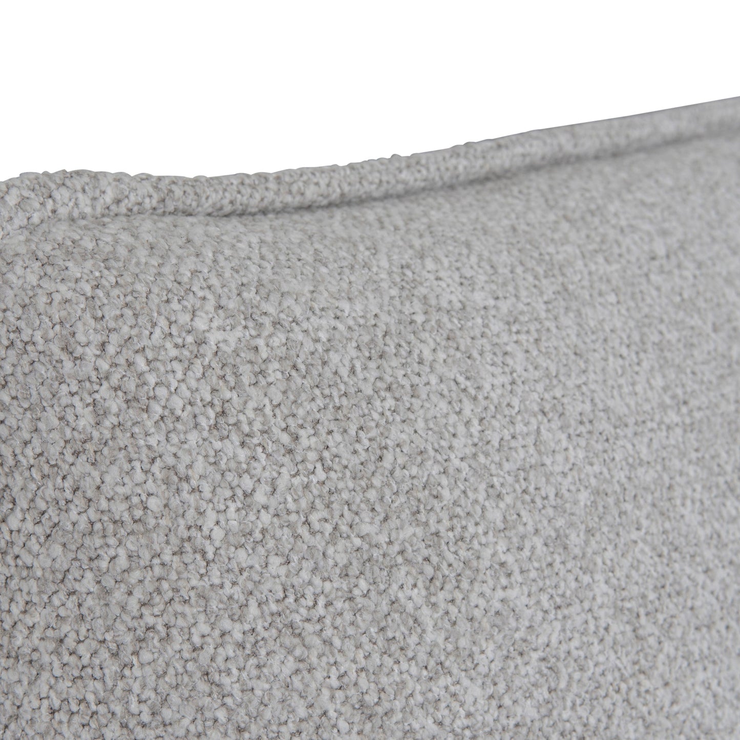 Fabric King Bed Frame - Clay Grey