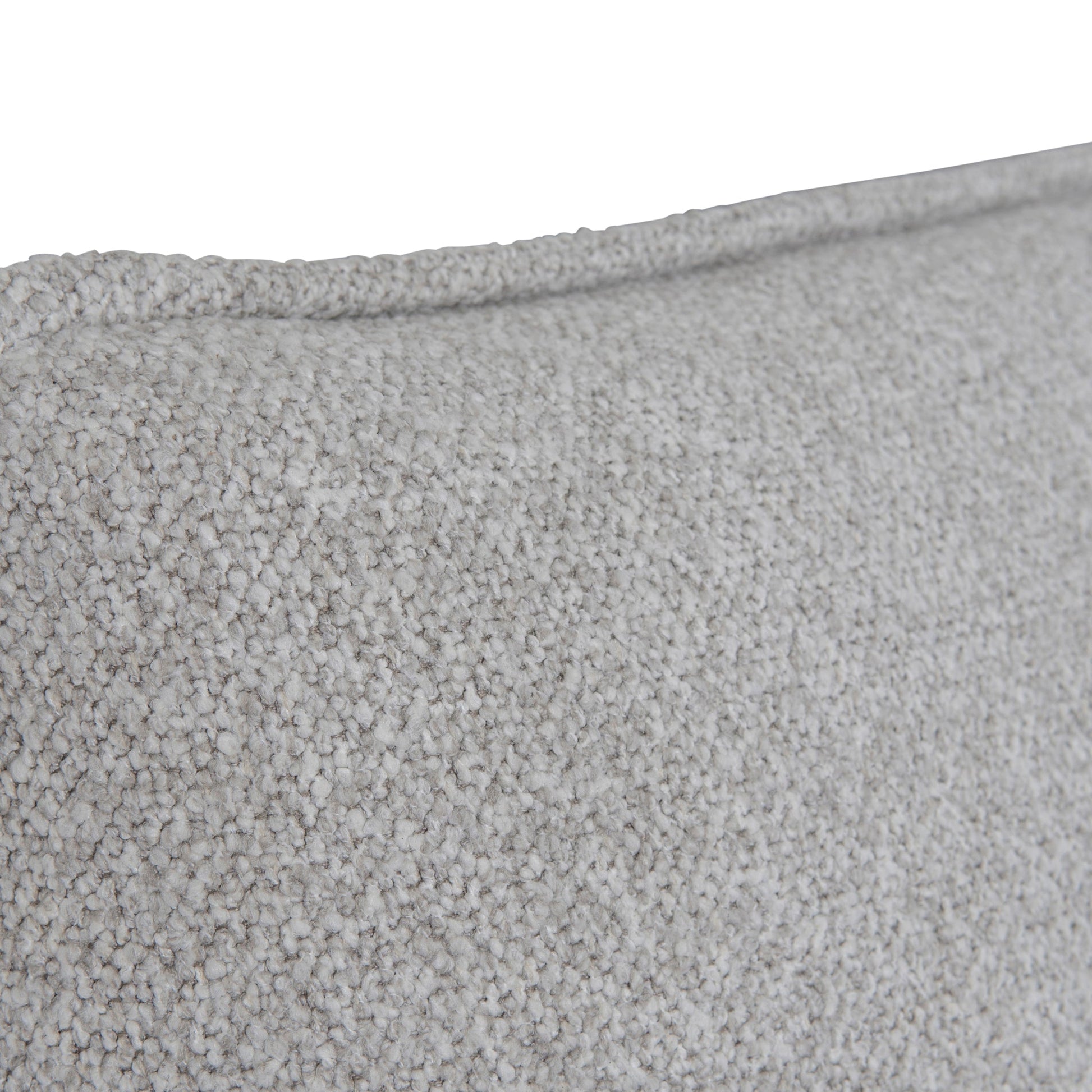 Fabric King Bed Frame - Clay Grey