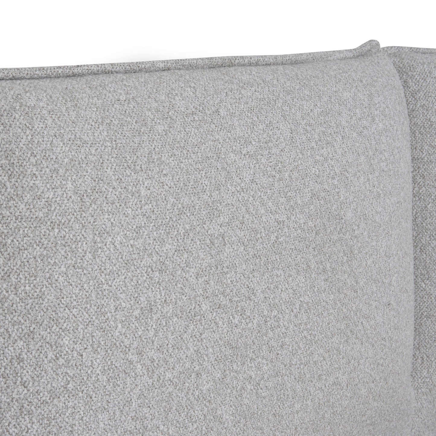 Fabric King Bed Frame - Clay Grey
