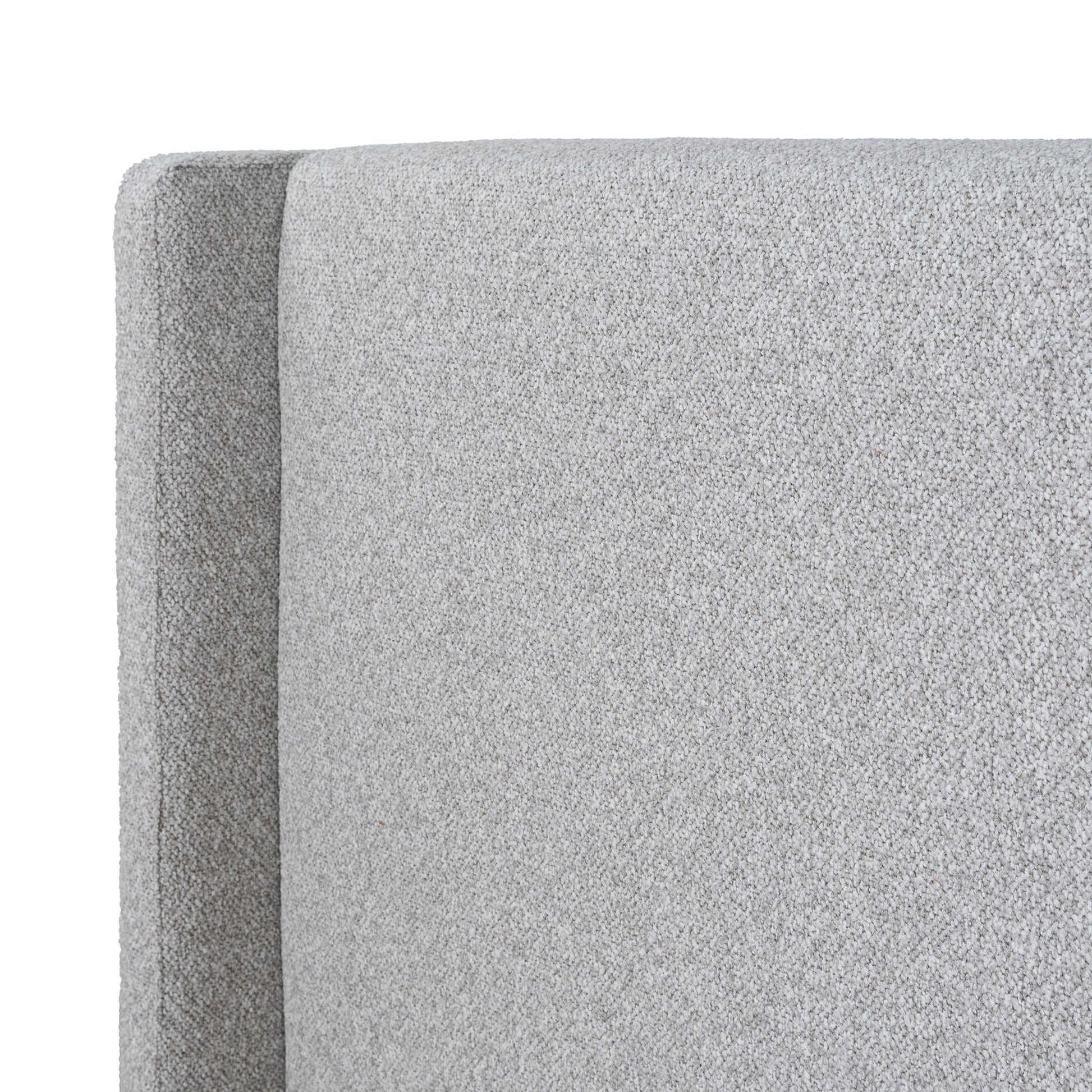Single Bedhead - Clay Grey