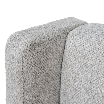 Single Bedhead - Clay Grey