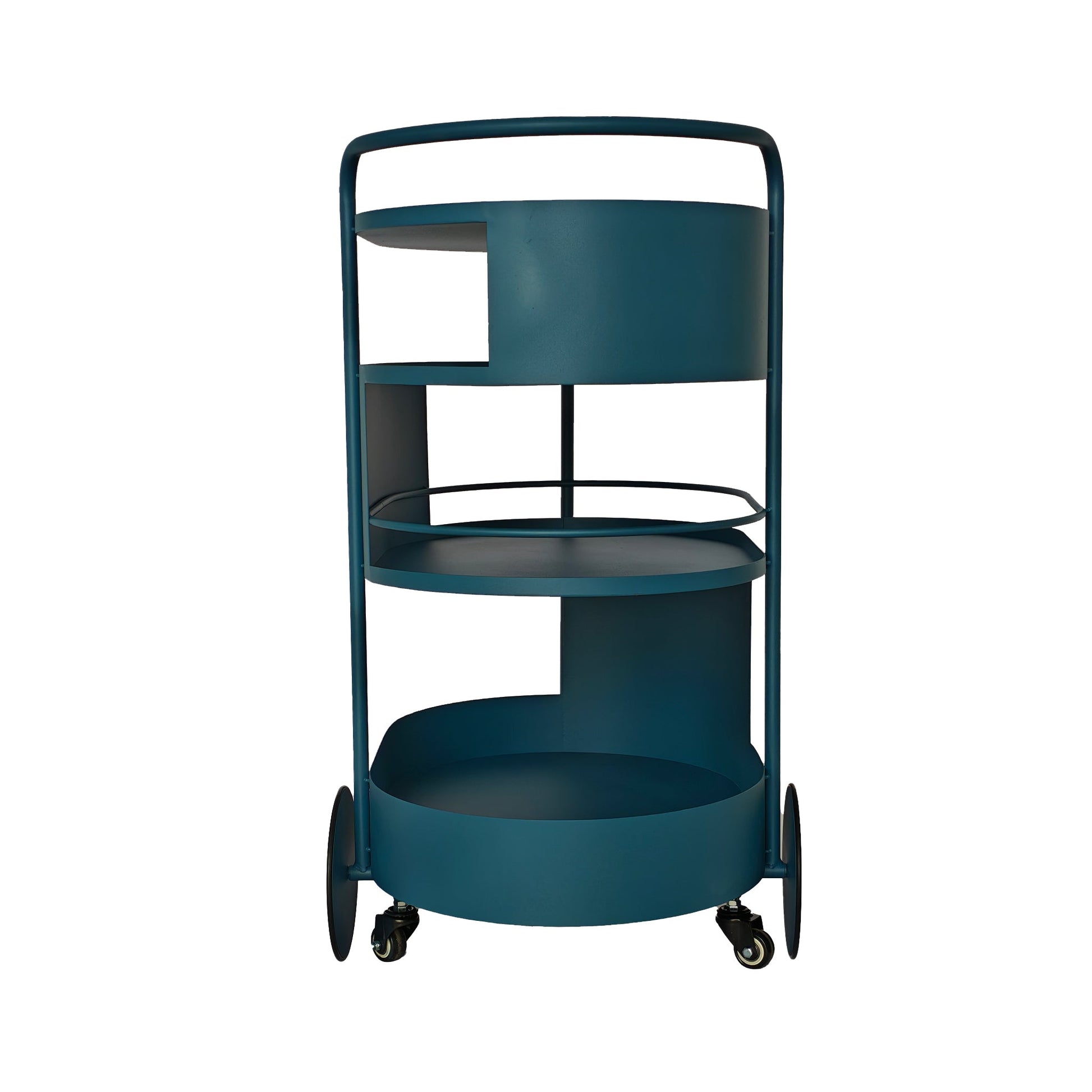 63cm Bar Cart - Navy Blue