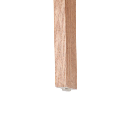 Natural Bar Stool - Brown Seat