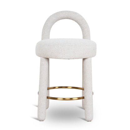 65cm Bar Stool - Coastal Beige
