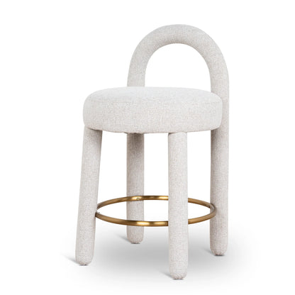 65cm Bar Stool - Coastal Beige