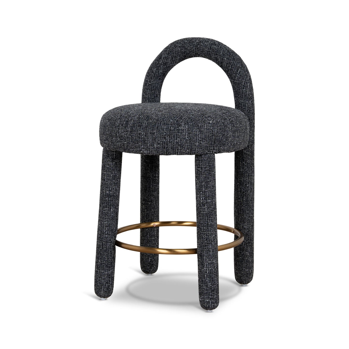 65cm Bar Stool - Field Charcoal