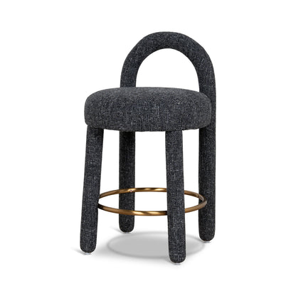 65cm Bar Stool - Field Charcoal