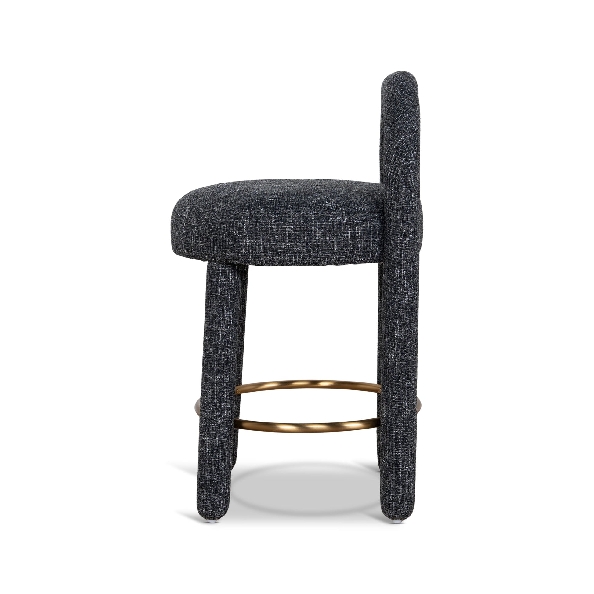 65cm Bar Stool - Field Charcoal