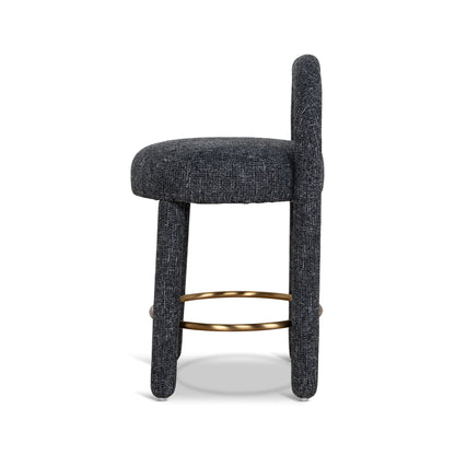 65cm Bar Stool - Field Charcoal