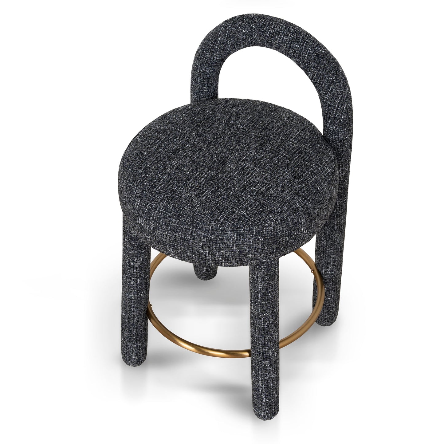 65cm Bar Stool - Field Charcoal