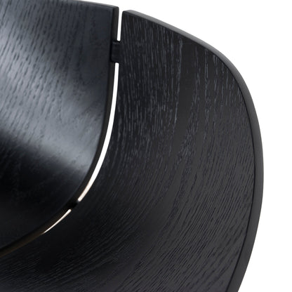 65cm Bar Stool - Full Black